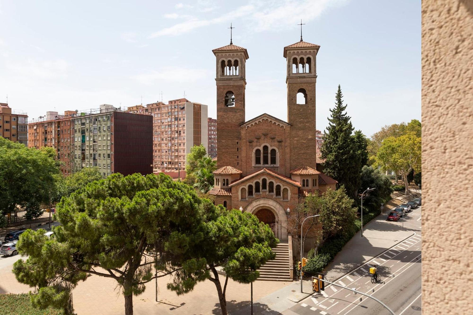 Cozy Apartment Near Fira Gran Via With Ac 略夫雷加特河畔奥斯皮塔莱特 外观 照片
